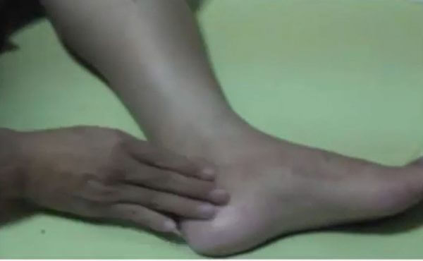 acupressure on the feet