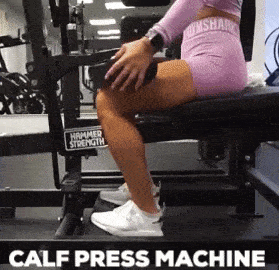 calf press machine for Toning your legs