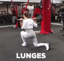 Lunges for a perfect body shape