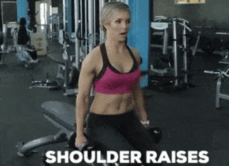 Shoulder raises for your upper body