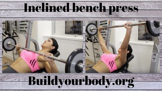 Inclines bench press, Fitness exercises