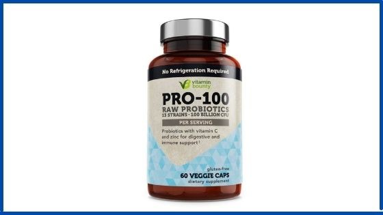 Vitamin Bounty PRO-100, maybe the best probiotic for women